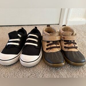 Toddler Boy Boot And Sneaker Bundle Size 8